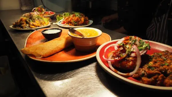 Indian Muslim Restaurant dishes